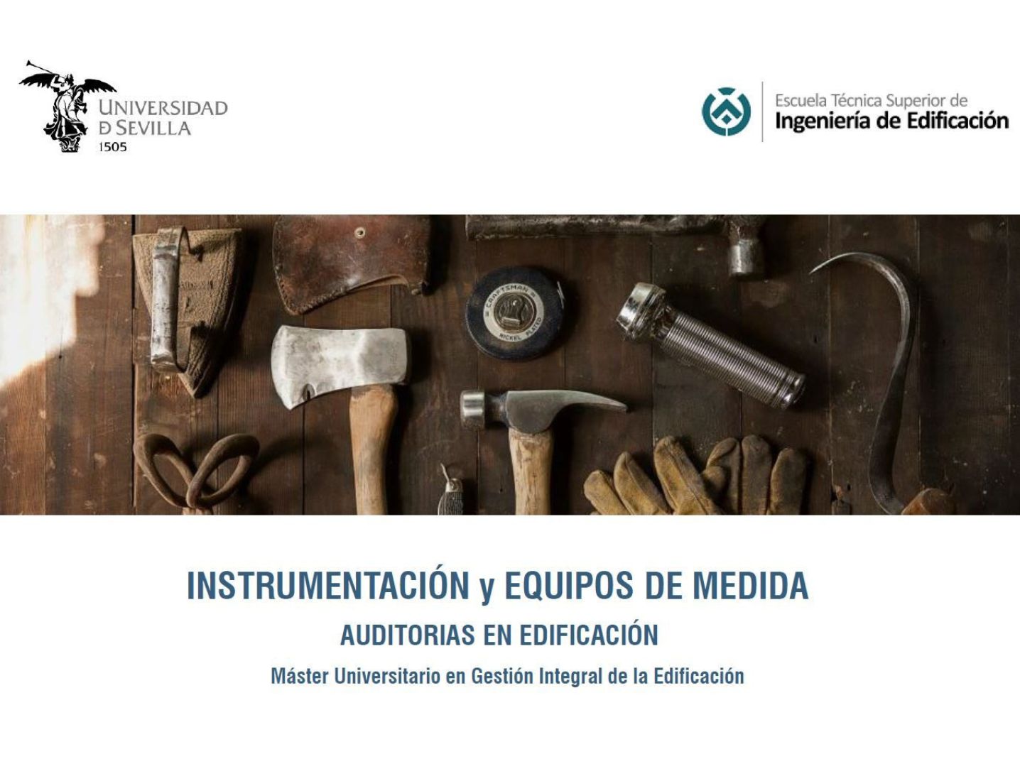 Gestión de la edificación